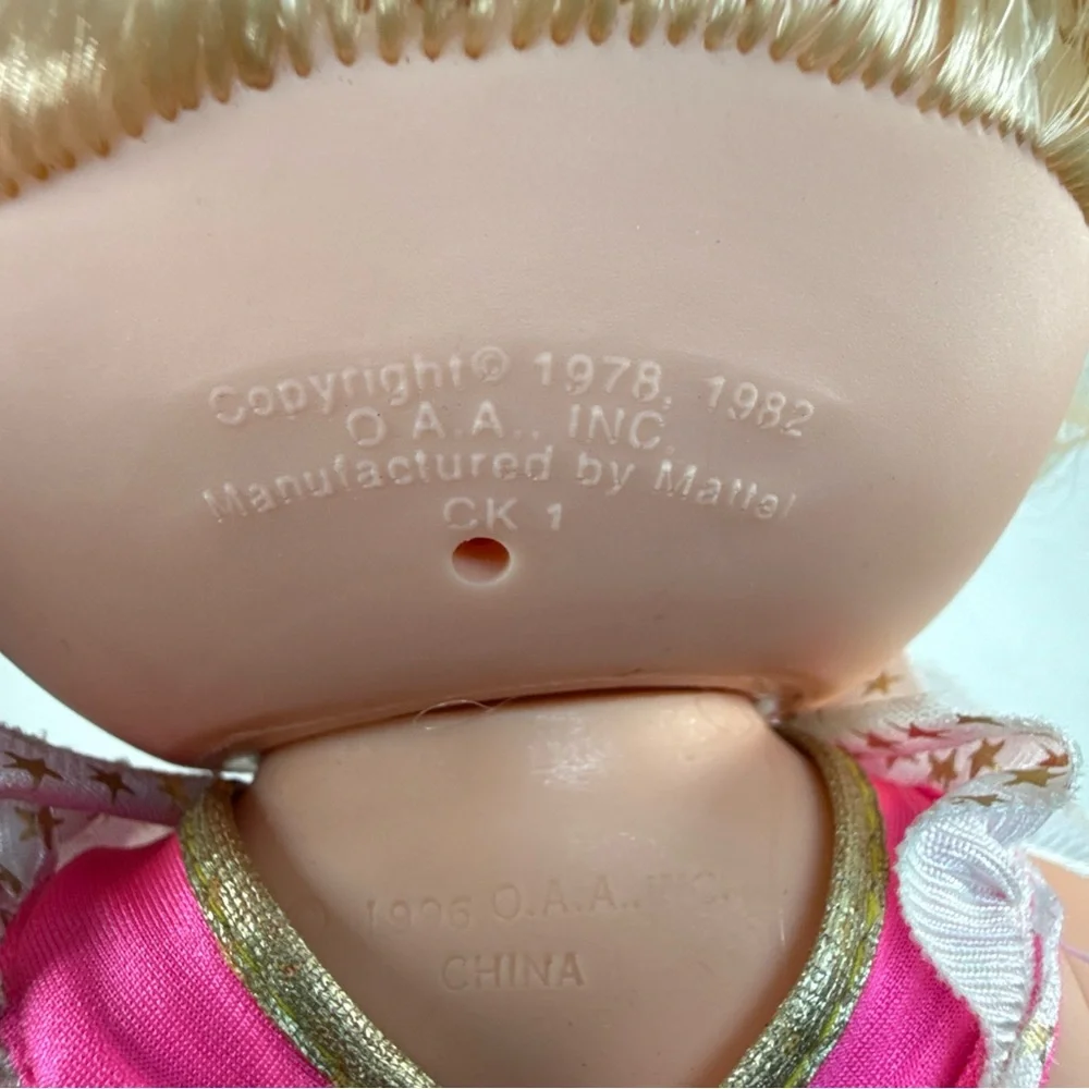 Mattel‎ Doll with Pink and Gold Outfit